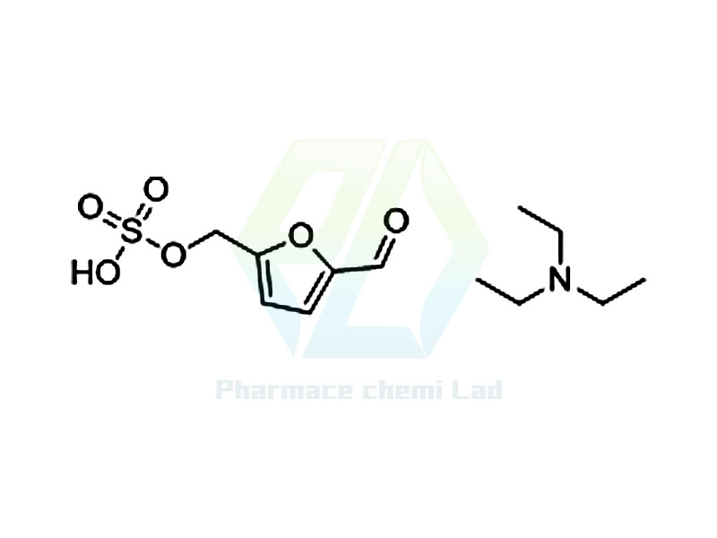  (5-formylfuran-2-yl)methyl sulfate triethylamine