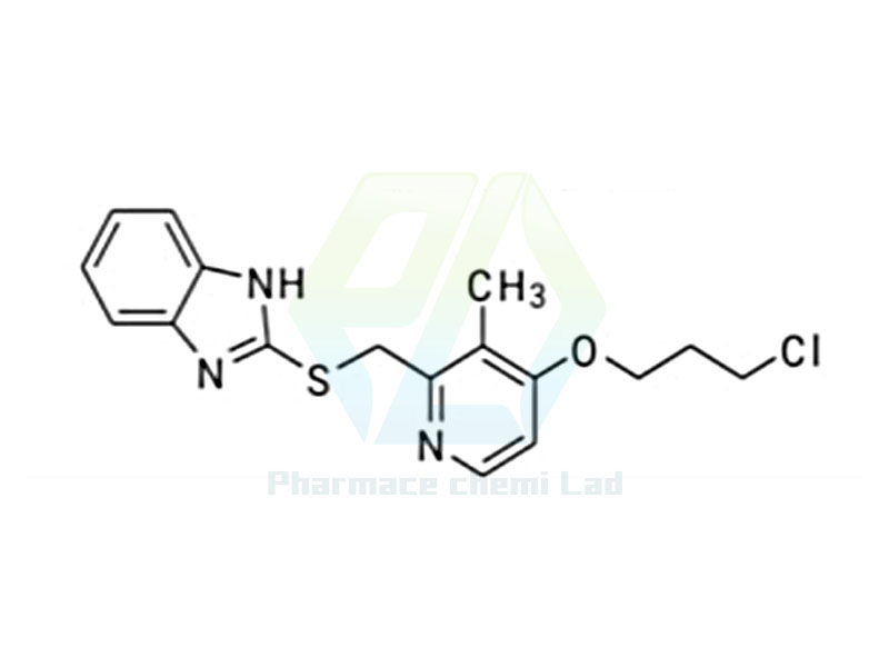 2-(((4-(3-chloropropoxy)-3-methylpyridin-2-yl)methyl)thio)-1H-benzo[d]imidazole