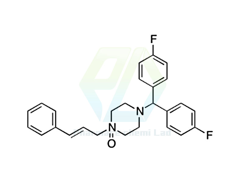 4-(bis(4-Fluorophenyl)methyl)-1-cinnamylpiperazine 1-Oxide