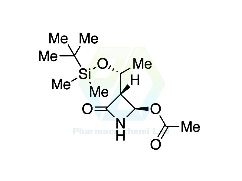 (3R,4R)-4-Acetoxy-3-[(R)-1-(tert-butyldimethylsilyloxy)ethyl]-2-azetidinone 