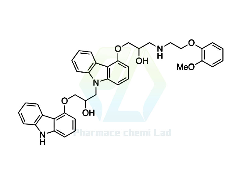 [3-(9H-Carbazol-4-yloxy)-2-hydroxy]propyl Carvedilol