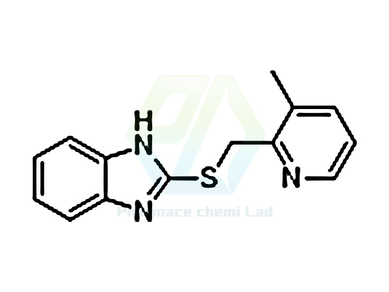 2 - [(3-Methyl-2-Pyridyl) Methylthio] - 1H Benzimidazole 