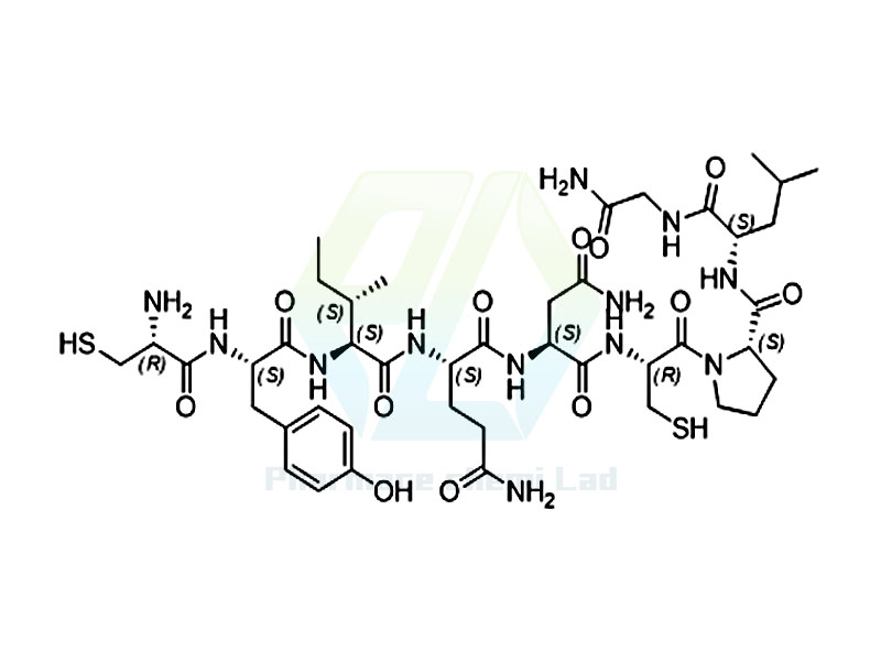 H-CYS-TYR-ILE-GLN-ASN-CYS-PRO-LEU-GLY-NH2