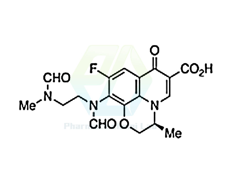 Levofloxacin Desethylene Diformyl Impurity