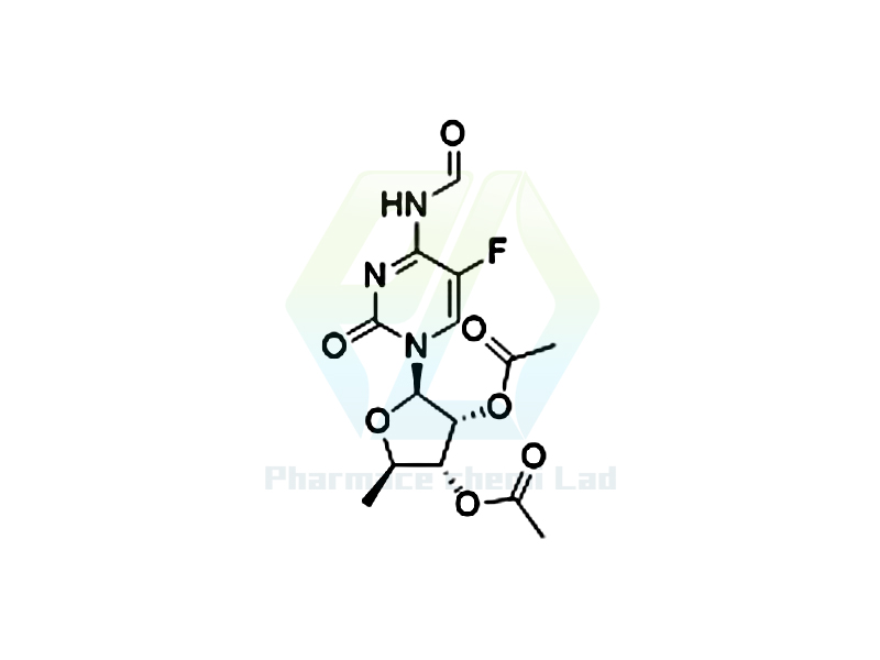 (2R,3R,4R,5R)-4-(Acetyloxy)-2-(5-fluoro-4-formamido-2-oxo-1,2-dihydropyrimidin-1