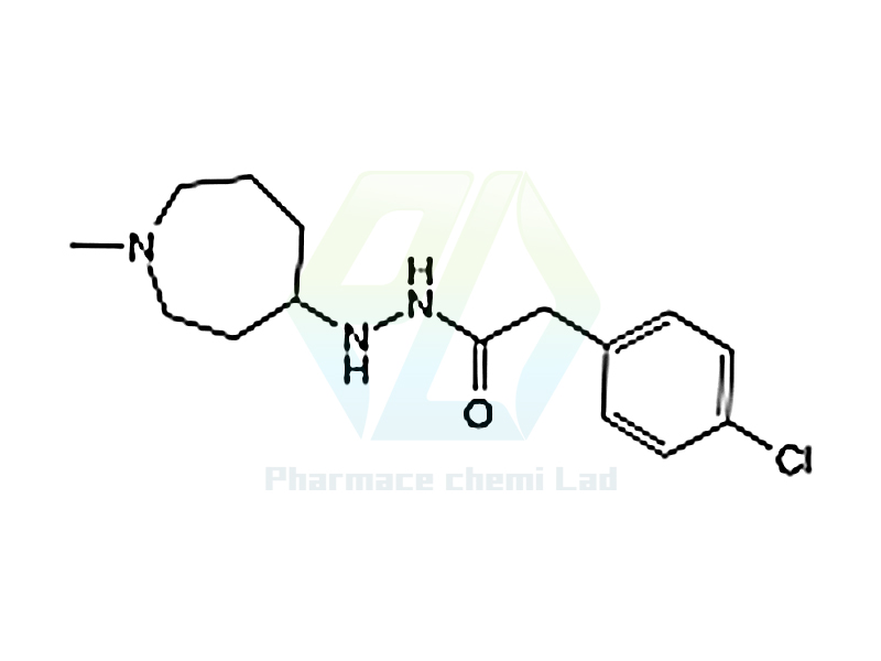 2-(4-chlorophenyl)-N'-(1-methylazepan-4-yl)acetohydrazide