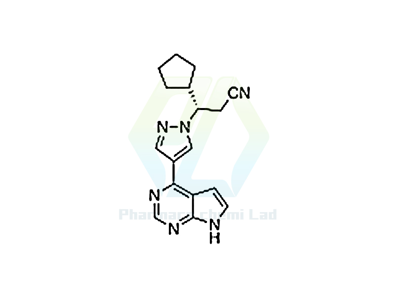 (3S)-3-Cyclopentyl-3-[4-(7H-pyrrolo[2,3-d]pyrimidin-4-yl)-1H-pyrazol-1-yl]propan