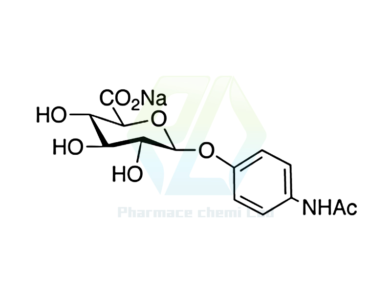 4-Acetamidophenyl β-D-Glucuronide Sodium Salt