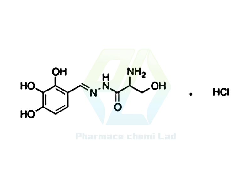 [(2,3,4-Trihydroxyphenyl)methylene]hydrazide-serine Hydrochloride