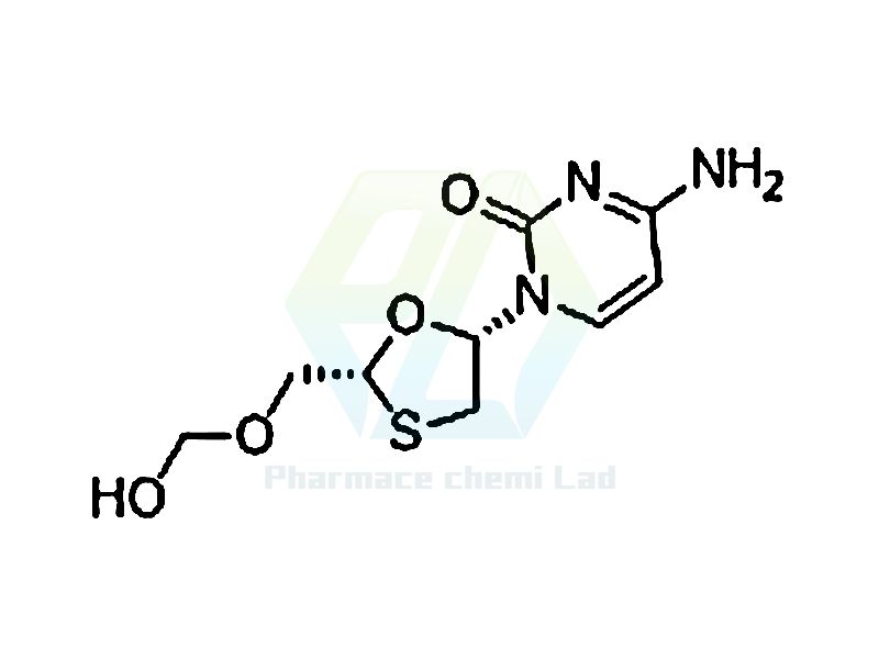 4-Amino-1-[(2R,5S)-2-[(hydroxymethoxy)methyl]-1,3-oxathiolan-5-yl]-1,2-dihydropy