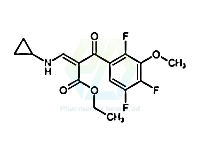 2-(2,4,5-Trifluoro-3-methoxybenzoyl)-3-cyclopropylaminoacrylic Acid Ethyl Ester