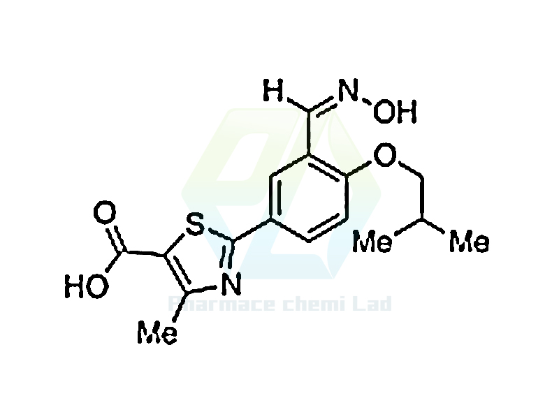 3-Descyano-3-((hydroxyimino)methyl) Febuxostat