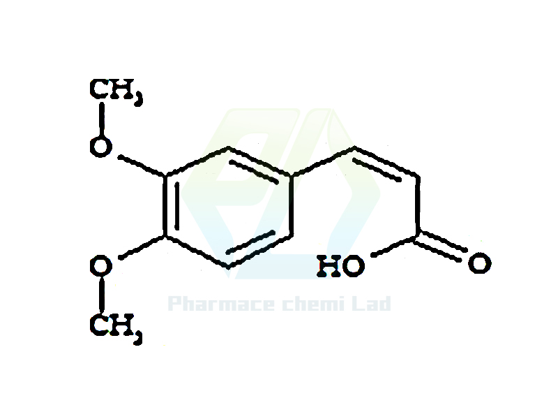 Ticagrelor Impurity1 (Z)-3,4-Dimethoxy Cinnamic Acid