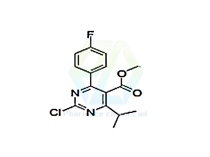 Methyl2-chloro-4-(4-fluorophenyl)-6-is opropylpyrimidine-5-carboxylate