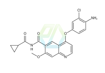 4-(4-Amino-3-chlorophenoxy)-N-cyclopropanecarbonyl-7-methoxyquinoline-6-carboxam