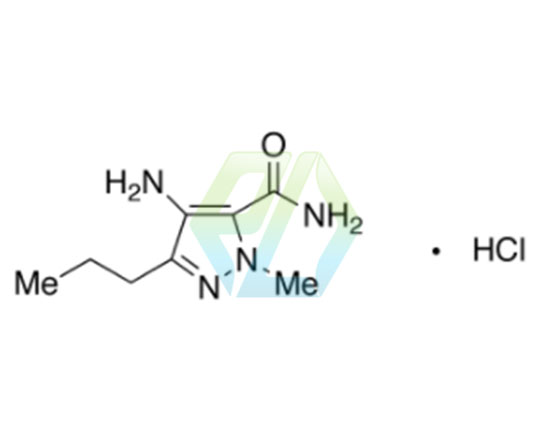 4-Amino-1-methyl-3-propyl-1H-pyrazole-5-carboxamide Hydrochloride