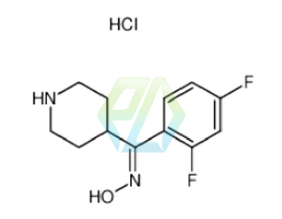 (2,4-Difluorophenyl)(piperidin-4-yl)methanone Oxime Hydrochloride