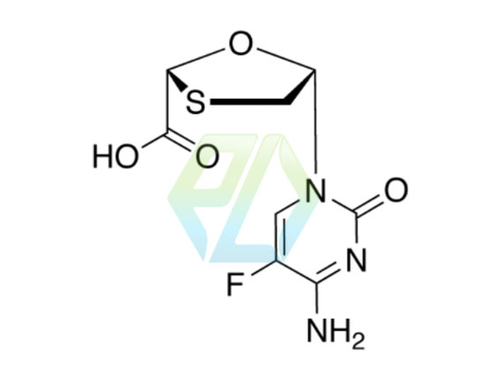 (2R,5S)-Emtricitabine Carboxylic Acid