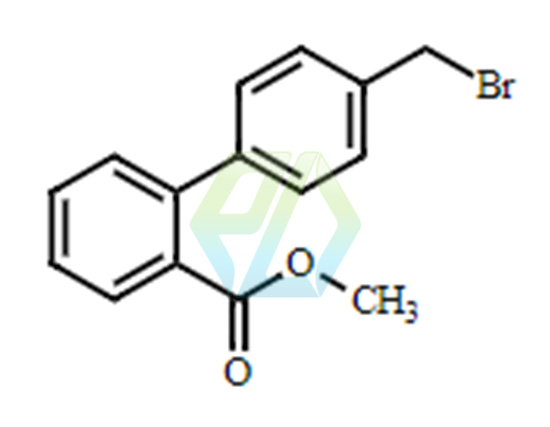 Telmisartan impurity Methyl 4'-(bromomethyl)biphenyl-2-carboxylate