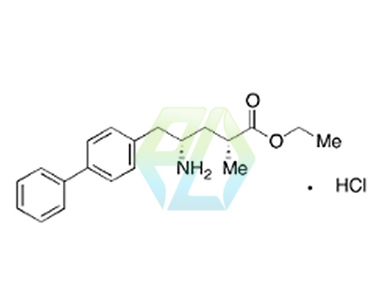 (2R,4S)-4-Amino-5-(biphenyl-4-yl)-2-methylpentanoic Acid Ethyl Ester Hydrochlori