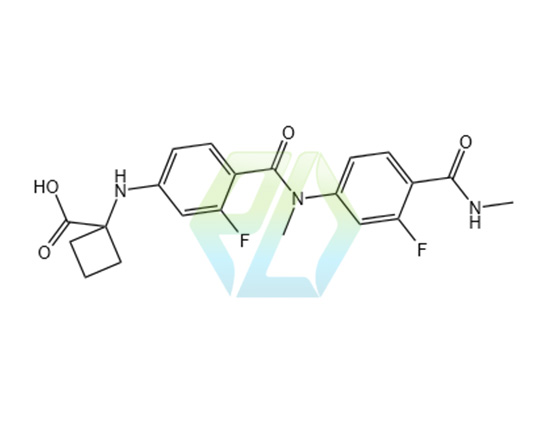 1-((3-Fluoro-4-((3-fluoro-4-(methylcarbamoyl)phenyl)(methyl)carbamoyl)phenyl)ami