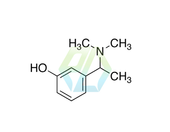 N,N-Dimethyl-N-[1-(3’-hydroxyphenyl)ethyl]amine;  