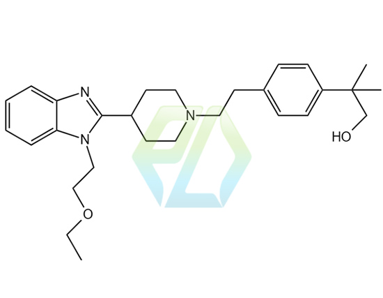 2-(4-(2-(4-(1-(2-Ethoxyethyl)-1H-benzo[d]imidazol-2-yl)piperidin-1-yl)ethyl)phen