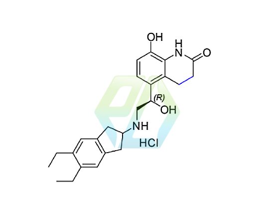 8-Hydroxy-3,4-dihydroquinolin-2-oxo-indacaterol HCl