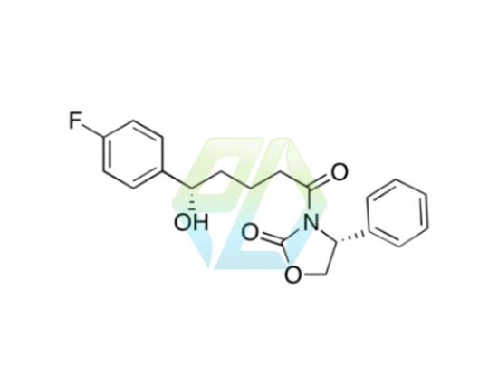 (R)-3-((S)-5-(4-Fluorophenyl)-5-hydroxypentanoyl)-4-phenyloxazolidin-2-one