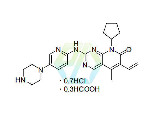 Desoxo-palbociclib 0.7HCl 0.3HCOOH