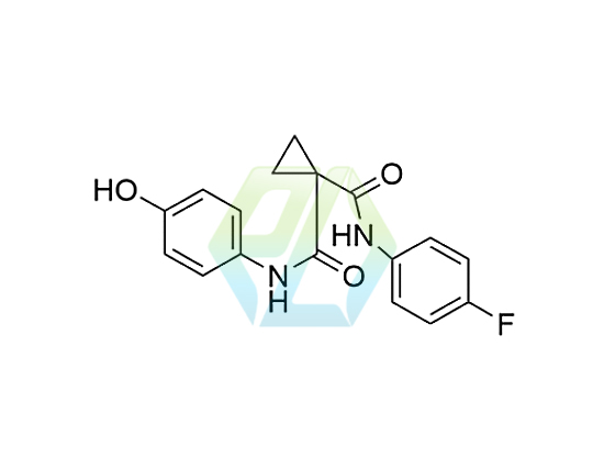 N-(4-Fluorophenyl)-N'-(4-hydroxyphenyl)cyclopropane-1,1-dicarboxamide