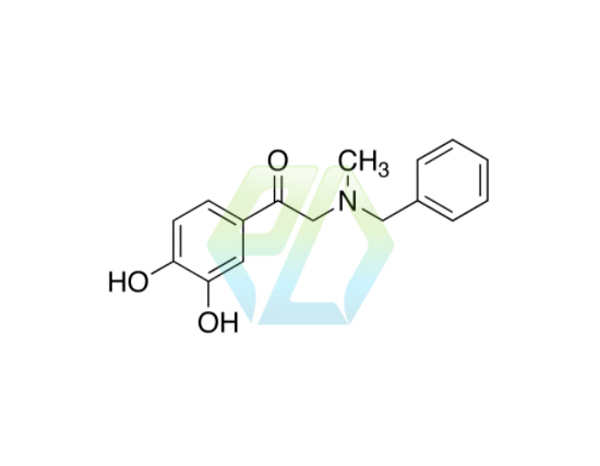 2-(Benzylmethylamino)-3',4'-dihydroxyacetophenone  