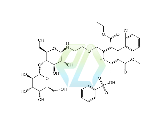 Amlodipine N-Lactoside Benzenesulfonic acid