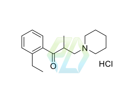 1-(2-ethylphenyl)-2-methyl-3-(piperidin-1-yl)propan-1-one hydrochloride