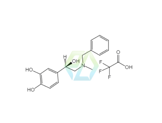 4-[(1R)-1-Hydroxy-2-[methyl(phenylmethyl)amino]ethyl]-1,2-benzenediol Trifluoroa