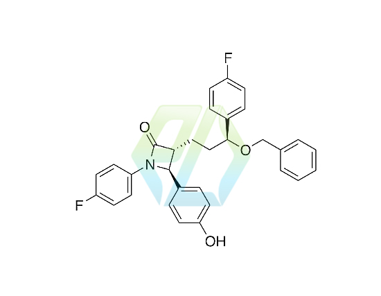 3-Benzyloxy-3-(fluorophenyl)propyl Ezetimibe