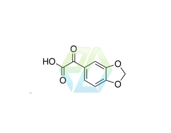 α-Oxo-1,3-benzodioxole-5-acetic Acid