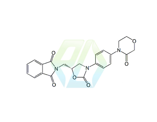 2-[[(5R)-2-Oxo-3-[4-(3-oxo-4-morpholinyl)phenyl]-5-oxazolidinyl]methyl]-1H-isoin