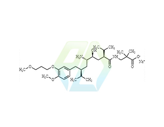 Aliskiren Acid Impurity Sodium Salt