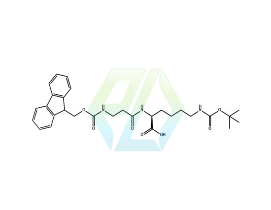 Fmoc-β-Ala-Lys(Boc)-OH  