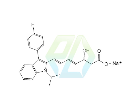 Fluvastatin EP Impurity F Sodium Salt