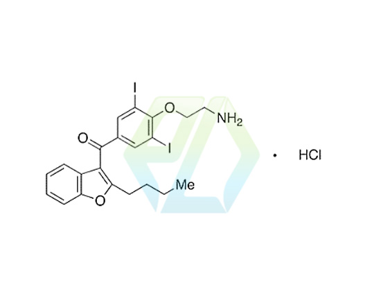 Amiodarone Didesethyl Impurity HCl