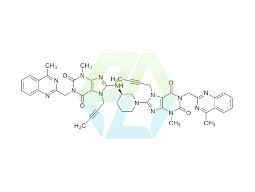 N-Depiperidin-3-amine Linagliptin Dimer 