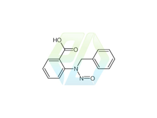 2-[nitroso(phenylmethyl)amino]benzoic acid