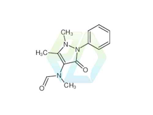 4-N-formyl-N-methylamino-1,5-dimethyl-2-phenyl-1,2-dihydro-3H-pyrazol-3-one