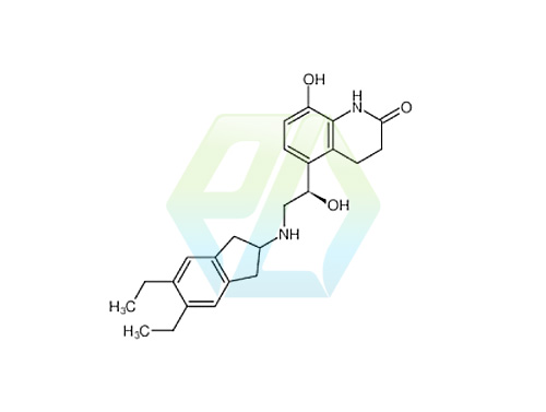 8-Hydroxy-3,4-dihydroquinolin-2-oxo-indacaterol