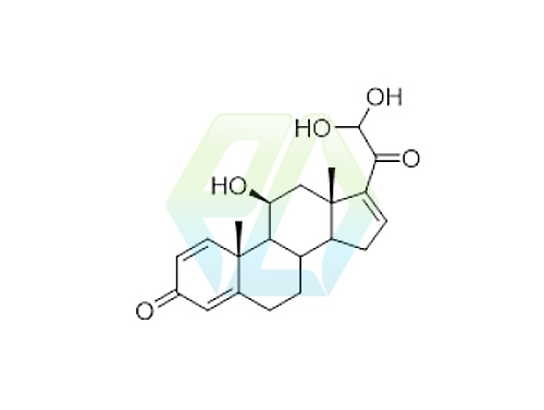 16, 17-dehydro-21-hydroxy prednisolone