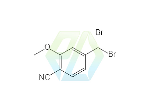 4-(Dibromomethyl)-2-methoxybenzene-1-carbonitrile