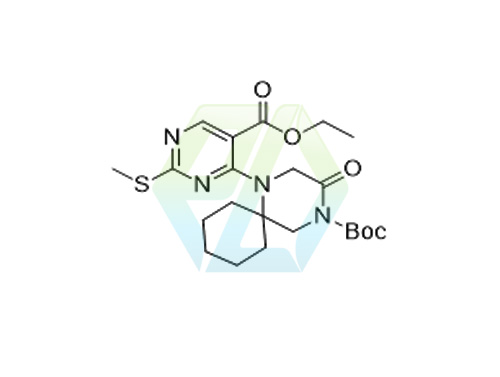 1,4-Diazaspiro[5.5]undecane-4-carboxylic acid, 1-[5-(ethoxycarbonyl)-2-(methylth