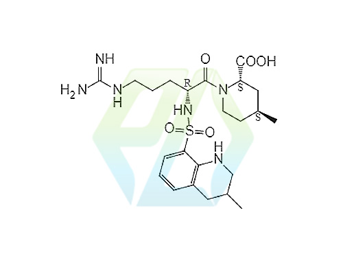 Argatroban (D,2S,4S)-Isomer (Mixture of Diastereomers) 